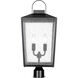 Devens 2 Light 22.63 inch Powder Coated Black Outdoor Post Lantern